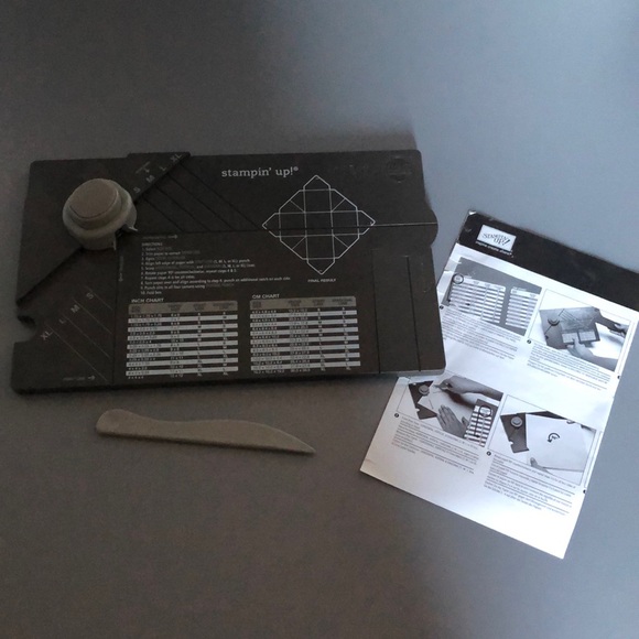 Stampin UP! Gift box punch board